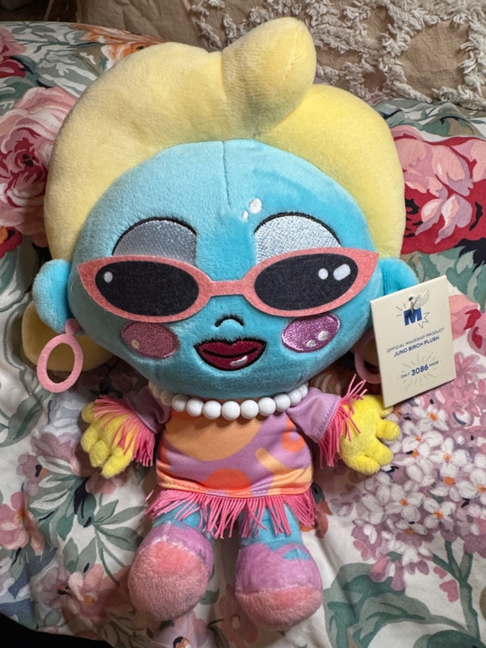 Limited Edition Makeship Juno Birch Drag Queen Plushie - Plush Doll